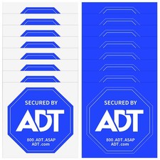 Waterproof Security Sticker For Window Warning ADT Window Sticker 