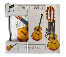Electric Guitar Mug White