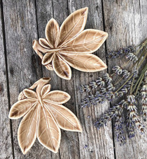 Two Wade vintage brown maple