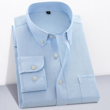Men Long Sleeve Casual Work