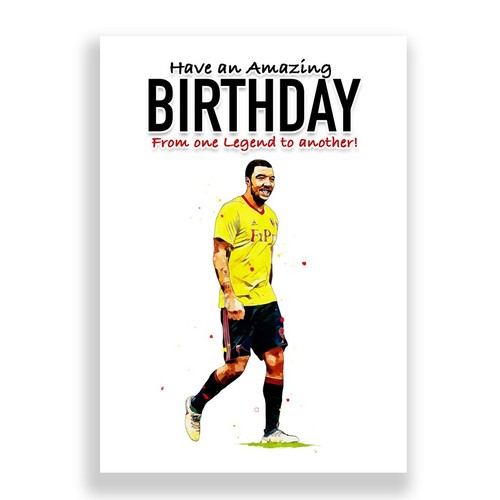 Watford birthday card - card, troy