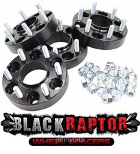 Black Raptor Navara 2005 on 40mm Wheel Spacers Fits Nissan D40