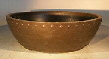 "Brown Mica Bonsai Pot -