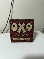 OXO Cubes Vintage Metal Tin