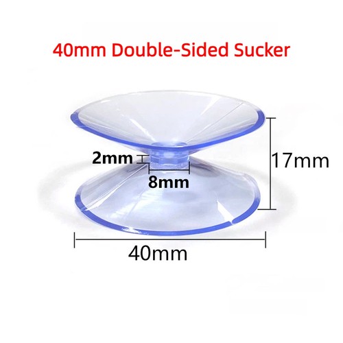 40mm double sided clear pvc - 20-40mm,