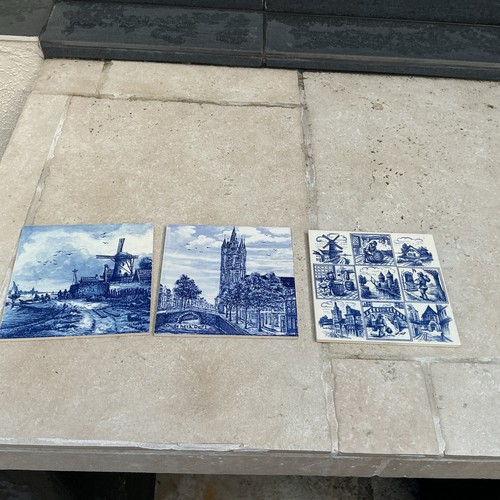 Vintage hand painted delft - hand-painted,
