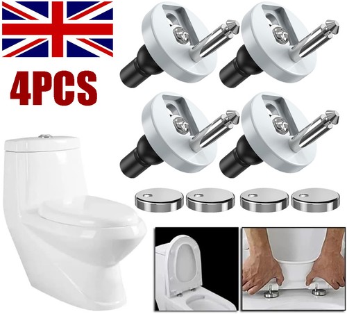 Toilet seat fixings quick - 4x,