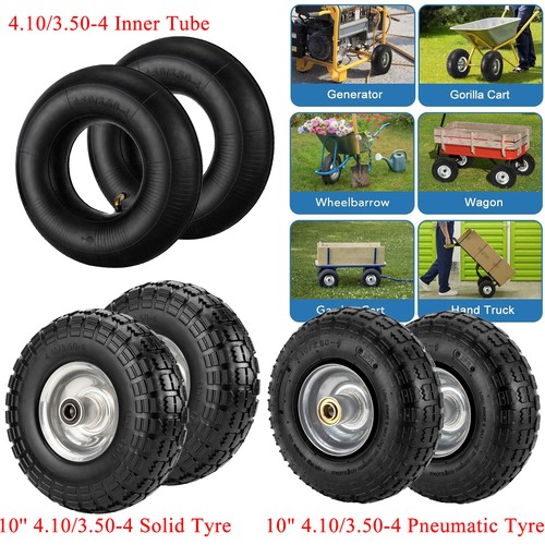 Pneumatic solid wheel tyre - 10",