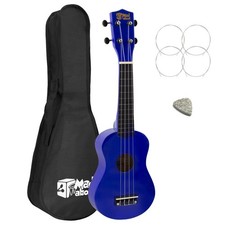 Mad About Left Handed Soprano Ukulele for Beginners with Bag