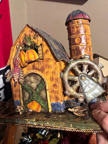 Rustic cottage house - rustic, resin