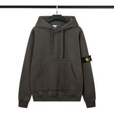 New Style Stone Island Hooded Loop Bag Hoodie for Mens Womens Trendy Island UK-