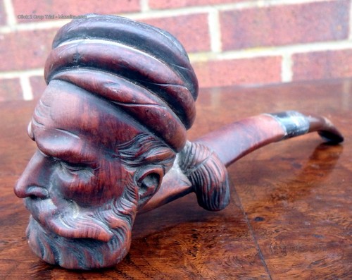 Victorian antique carved pipe