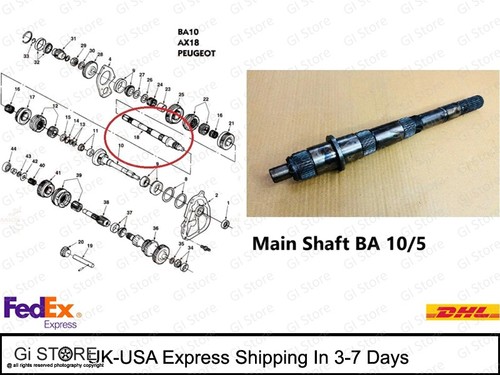 Mainshaft for jeep - ,