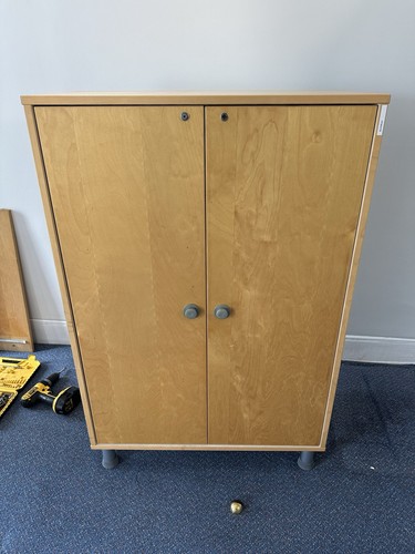 Cabinet storage door beech - 2,
