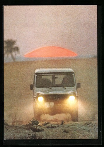 Postcard mercedes benz 300 - postcard, gd