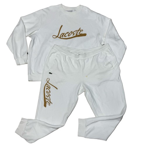 Lacoste script logo - lacoste, sweatshirt