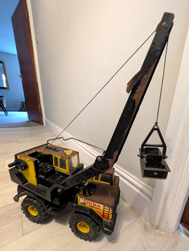 Vintage tonka large - 80's, crane