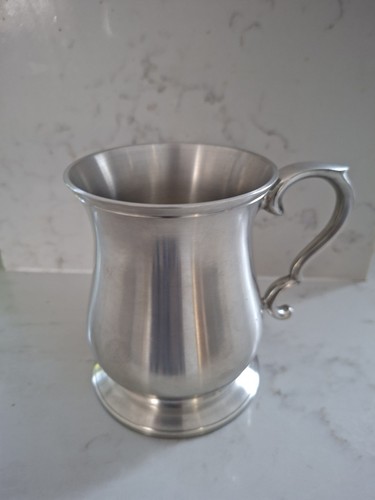 Crown rose cast pewter tankard - rose,