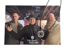 Pentagram pendant & Signed photo card by Alan Robson