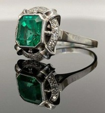Art Deco Style 3.5 Ct Old Mine