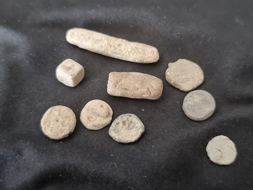 Viking lead hoard coin - , trade