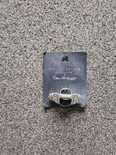 Miss Selfridge Diva Limited Edition Sparkly Ring XS S NEW