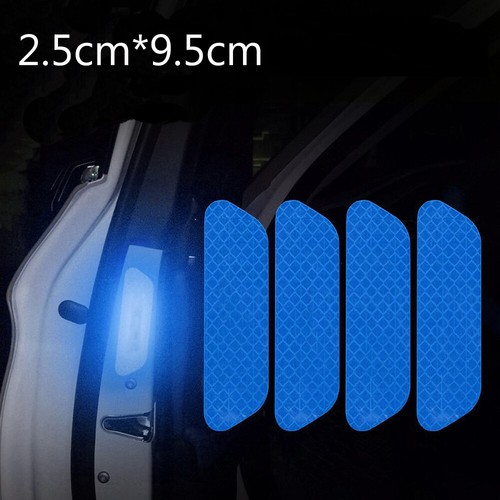 Blue reflective strip - 4x,