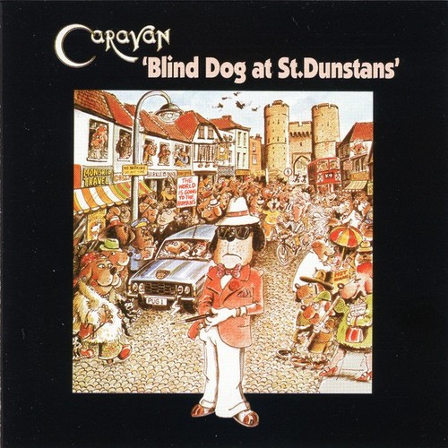 Caravan blind dog st - dog, at