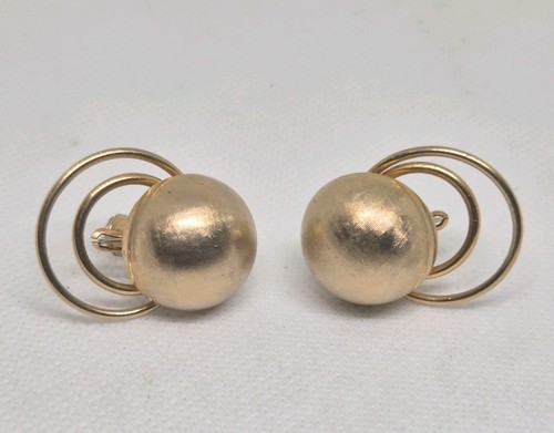 Vintage gold toned - toned, screw