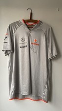 Jenson Button Signed Vodafone