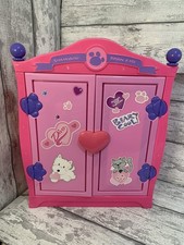 Build A Bear Workshop Wardrobe With Hangers - Drawer Inside , Mirror and Hook