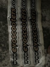 Stickers for EVO Scooter/EVO Motion Electric Scooter (gold) 