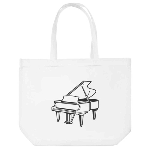Grand piano shopping tote - 'grand,