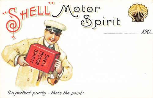 Shell motor spirit - motor, pre