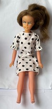 Vintage 1960's Tressy Doll Brunette. After Six Dress