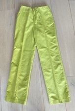 ZARA Cotton Linen Lime Green