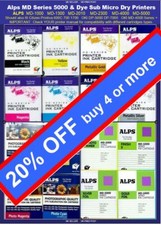 Alps MD Series 5000 & Dye Sub