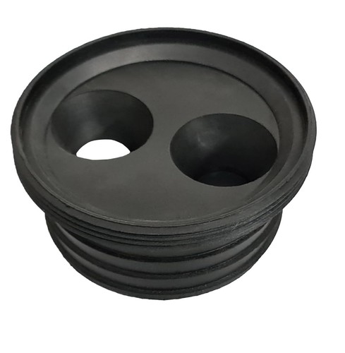 Twin waste pipe adaptor 110mm - waste,