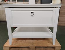 TL2326 VITRA 62183 VALARTE 100CM VANITY UNIT WITH DRAWER, MATT WHITE & BASIN