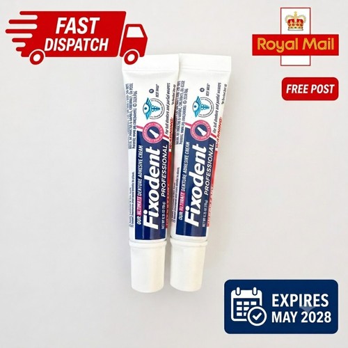 Travel size fixodent - 2x,