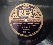 10" 78RPM MAX MILLER