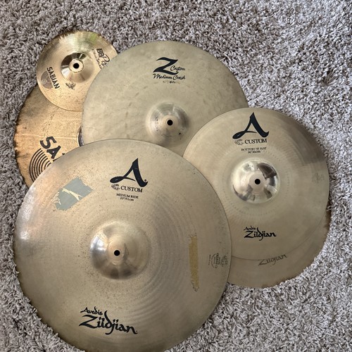 Set cymbals case - 5, w/case