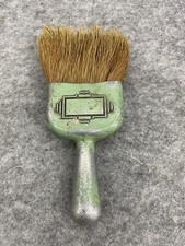 Small Vintage Art Deco Green Hat Clothing Brush Wisk Broom