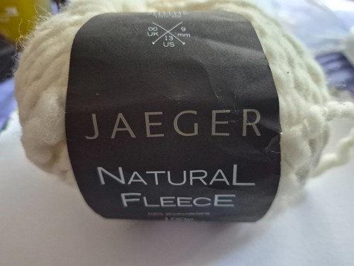 Jaeger natural fleece - jaeger, 500g