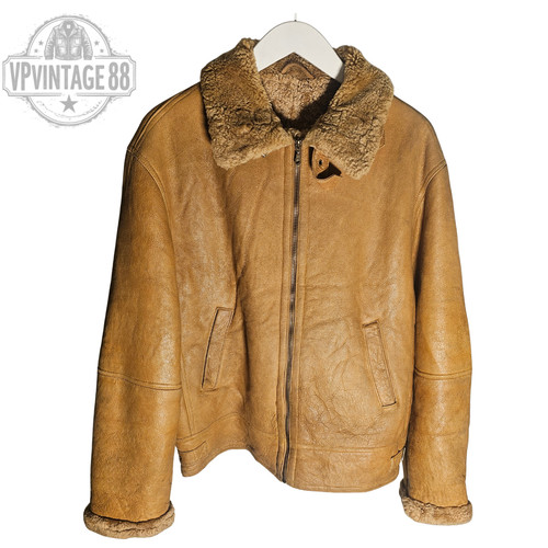Vintage aviator bomber - b-3,