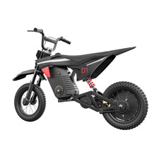 KIDDOWE D1 Kids Electric Dirt Bike Motorcyc 300W 36V 4AH 3-Speed 25km/h LED 15km