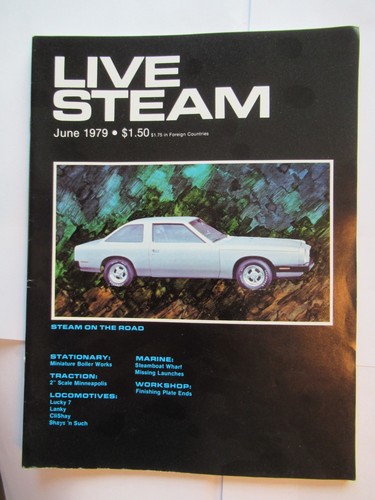 Live steam magazine june 1979 - magazine,