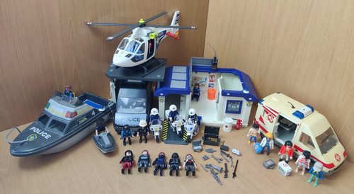 Playmobil 5917 police station - police,