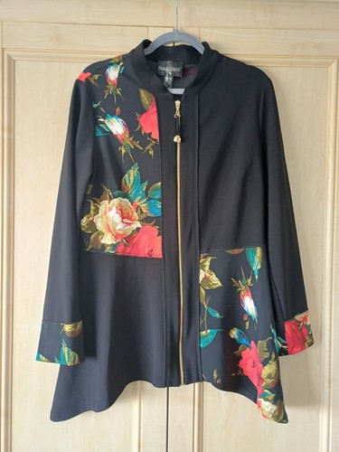 Frank lyman jacket asymmetric - lyman,
