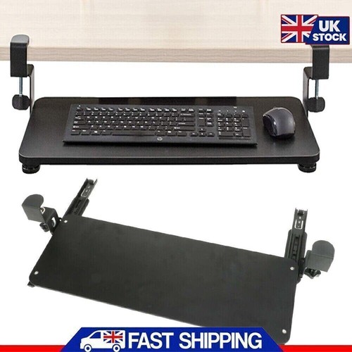 Keyboard tray under desk - keyboard,